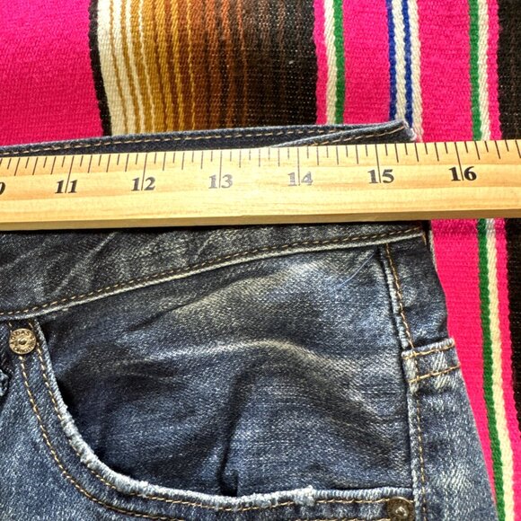 RARE adidas Originals Jeans Mens 30x32 (Act‎ 30x30) 3 Stripe Whiskered Y2K Style - Picture 10 of 10